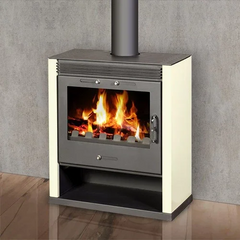 Poêle à bois – BELLEZA RUBIN Ivoire – 13kW