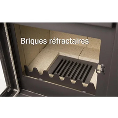 Poêle à bois avec four – BELLEZA DELUXE F – 11kW