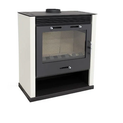 Poêle à bois – BELLEZA RUBIN Ivoire – 13kW