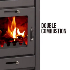 Poêle à bois avec four – BELLEZA DELUXE F – 11kW