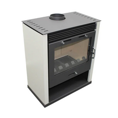 Poêle à bois – BELLEZA RUBIN Ivoire – 13kW